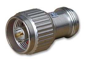 RADIALL R414710000 RF Fixed Attenuator, N Male to N Female, 10 dB, DC to 12.4GHz, 2 W, 50 ohm, Brass