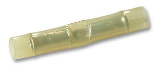 TE CONNECTIVITY - AMP 323994 Butt Splice, Yellow, PIDG, 26 AWG, 22 AWG, 0.4 mm², Nylon (Polyamide)