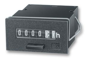 KUEBLER 3.167.211.075 Panel Mount Timer, Hour Meter, HB26, 187 VAC, 264 VAC, 0 s, 9999.99 h, 25 mm, 50 mm