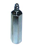 ETTINGER 005.20.320 Standoff, Zinc Plated, Steel, M3, Hex Male-Female, 20 mm, 26 mm