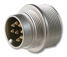 LUMBERG SFV 81 DIN Audio / Video Connector, 8 Contacts, Plug, Panel Mount, Solder, Silver Plated Contacts