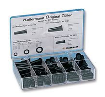 Hellermanntyton 639-60000 Grommet Kit, Pack 100