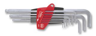 Wiha 07185 Allen Key Set, 369 Series, 9Pc , Element14