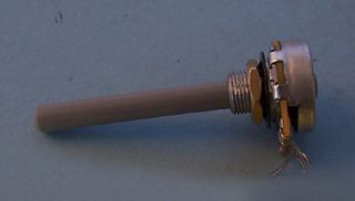 CITEC - TE CONNECTIVITY 23ESA474MMF50NF Rotary Potentiometer, Spindle Operated, 470 kohm, 1 Turns, Linear, 400 mW, ± 20%, 23 Series