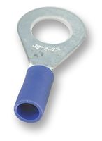 JST / JAPAN SOLDERLESS TERMINALS FVGS10-2.5 BU K Ring Tongue Terminal, M10, 3/8", 14 AWG, 2.6 mm², FVGS, Blue