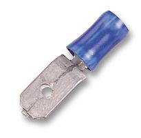 AMP - TE CONNECTIVITY 140971-2 Quick Disconnect Terminal, LANGUETTE FASTON, Male Quick Disconnect, 6.35mm x 0.81mm, 0.25" x 0.032"