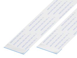 GCT 05-45-A-0127-A-4-06-4-T FFC / FPC Cable, 45 Core, 0.5 mm, Same Sided Contacts, 5 ", 127 mm, White