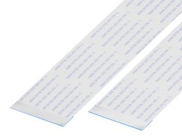 GCT 05-36-D-0127-A-4-06-4-T FFC / FPC Cable, 36 Core, 0.5 mm, Opposite Sided Contacts, 5 ", 127 mm, White