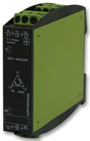 TELE G2PF400VS02 Voltage Monitoring Relay, GAMMA Series, DPDT, 3 A, DIN Rail, 250 V, Screw