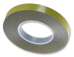 MULTICOMP PRO HSA-BLACK 1X19X10 Foam Tape, Double Sided, PE (Polyethylene) Film, Black, 19.05 mm x 10 m