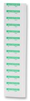 MULTICOMP PRO 7827281 Label, Write-On, 16 mm, 38 mm, Nylon Cloth, Accepted (By, Date)