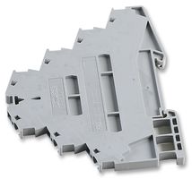 PHOENIX CONTACT 3036055 Standard Terminal Block, 4 Contacts, 5.2 mm, Terminal Block, DIN Rail, DIN Rail Mount, 12 AWG
