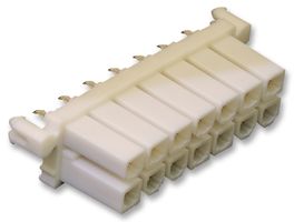 MOLEX 15-24-7143. Rectangular Connector, 14 Contacts, Header, 4.2 mm, Through Hole, 2 Row