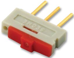 EOZ 09.03201.02 Slide Switch, SPDT, On-On, Through Hole, 1K2 Series, 500 mA
