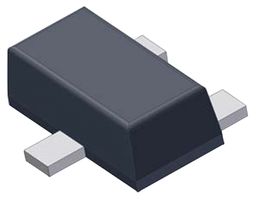 ONSEMI FDY102PZ Power MOSFET, P Channel, 20 V, 830 mA, 0.5 ohm, SC-89, Surface Mount