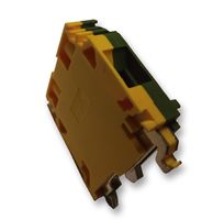 TE CONNECTIVITY - ENTRELEC 016511510 DIN Rail Mount Terminal Block, 2 Ways, 22 AWG, 6 AWG, 10 mm², Screw