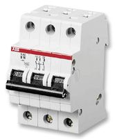 ABB 2CDS273001R0324 Thermal Magnetic Circuit Breaker, C Curve, S200M, 32 A, 3 Pole, 230 VAC, DIN Rail