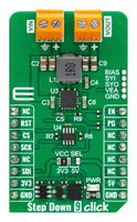 MIKROELEKTRONIKA MIKROE-5844 Add-On Board, Step Down 9 Click, MikroBUS Compatible Development Boards, 3.3 to 5 V, SPI Interface