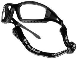 BOLLE SAFETY TRACPSI Safety Glasses, Anti-Fog/Scratch, Clear Lens
