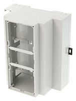 HAMMOND 1597DIN6MH53 Plastic Enclosure, DIN Rail, Polyphenylene Oxide (PPO), 106 mm, 58 mm, 90 mm