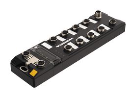 TURCK TBEN-LL-8IOL I/O Module, Ethernet, 8 I/O, 0.18 A, 24 VDC, IP65/IP67/IP69K, TBEN-LL Series