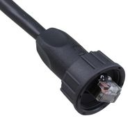 AMPHENOL LTW RCP-5SBMMM-SLM7B05 Ethernet Cable, Cat5e, RJ45 Plug to Free End, FTP (Foiled Twisted Pair), Black, 5 m, 16.4 ft