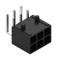 WURTH ELEKTRONIK 657012240101 Pin Header, Wire-to-Board, 5.7 mm, 2 Rows, 12 Contacts, Through Hole Right Angle, WR-MPC5 Series