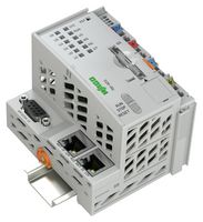 WAGO 750-8212/025-001 Controller, PFC200, 2 X Ethernet, ModbusTCP, RTU, RS232, RS485, EtherCAT, MQTT, 24 VDC