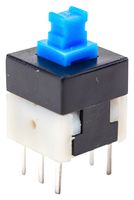 E-SWITCH TL2285EE Pushbutton Switch, Subminiature, TL2285 Series, DPDT, On-On, Plunger for Cap