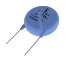 KEMET C795U103MYVDBAWL25 Ceramic Suppression Capacitor, 0.01 µF, ± 20%, X1 / Y2, 400 V, 250 V, Radial Leaded