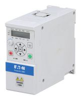 EATON MOELLER DM1-345D6EB-S20S-EM Variable Frequency Drive, 3 Phase, 5.6 A, 380 to 480 VAC, 2.2 kW, IP20, DM1 Series