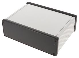 HAMMOND 1455T1202 Metal Enclosure, w/Plastic End Panel, Small, Aluminium, 120 mm, 165 mm, 52 mm