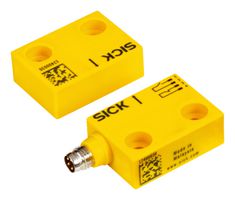 SICK RE11-SAC Safety Interlock Switch, Magnetic, RE1 Series, SPST-NO, SPST-NC, 4 Pin M8 Plug Connector, IP67