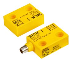 SICK RE13-SAC Safety Interlock Switch, Magnetic Sensor, RE1 Series, DPST-NO, 4 Pin M8 Connector, IP67