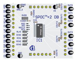 INFINEON SPOC2DBBTS710404ESATOBO1 Daughter Board, SPOC+2 Motherboards, Power Controller