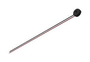 PUI AUDIO POW-1644L-B-LW100-R Microphone, Omnidirectional, 50 Hz to 16 kHz, 2 VDC to 10 VDC, 2.2 kohm, -44 dB, 500 µA