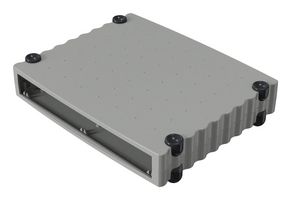 ROSE 77001010 Metal Enclosure, Desktop, Aluminium, 55 mm, 268 mm, 324 mm, IP40