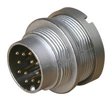LUMBERG SFV 120. DIN Audio / Video Connector, 12 Contacts, Plug, Panel Mount, Solder, Gold Plated Contacts