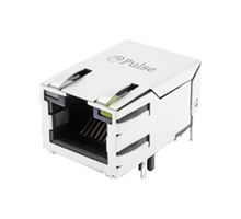 PULSE ELECTRONICS JP011821UNL Modular Connector, RJ45 Jack, 1 x 1 (Port), 6P6C, Cat5, Cat6, Through Hole Mount
