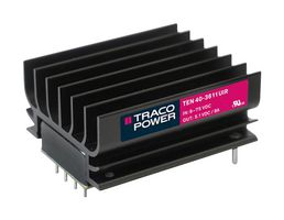 TEN 40UIR- 40 Watt Railway DC/DC Converters with Ultra-Wide 12:1 Input voltage range