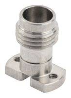 HUBER+SUHNER 82_PC185-S50-0-200/199_NE RF / Coaxial Connector, 1.85mm Coaxial, Straight Flanged Jack, Solder, 50 ohm, Beryllium Copper