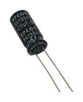 TDK B41859C5108M000 Electrolytic Capacitor, 1000 µF, 25 V, ± 20%, Radial Leaded, 5000 hours @ 105°C, Polar