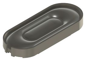 PUI AUDIO AS02208MO Speaker, General Purpose, 1.05 to 20 kHz, 8 ohm, 1.2 W, 90 dB, Oval, Bare Mount