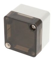 HAMMOND 1554A2GYSL Plastic Enclosure, Flat Lid, Multipurpose, Polycarbonate, 41 mm, 51 mm, 52 mm, IP68