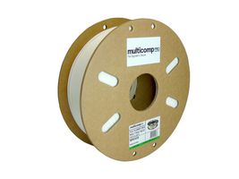 MULTICOMP PRO MP014129 3D Printer Filament, 1.75mm, PLA (Polylactide), White, 1kg, 210°C to 230°C