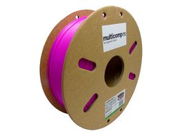 MULTICOMP PRO MP014132 3D Printer Filament, 1.75mm, PLA (Polylactide), Magenta, 1kg, 210°C to 230°C