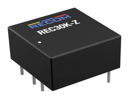 RECOM POWER REC30K-4815DZ Isolated Through Hole DC/DC Converter, ITE, Industrial & Household, DIP, 4:1, 30 W, 2 Output