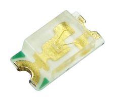 QT BRIGHTEK QBLP601-IG LED, InGaN, True Green, SMD, 0603 [1608 Metric], 20 mA, 3.2 V, 525 nm