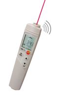 TESTO TESTO 826-T2 IR / Infrared Thermometer, 1 Point Laser, -50°C to +300°C, 2 %, -20 °C, 50 °C