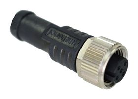 AMPHENOL LTW MSAS-17BFFM-SL8D01 Sensor Cable, M12 Receptacle, Free End, 17 Positions, 1 m, 3.3 ft, M Series